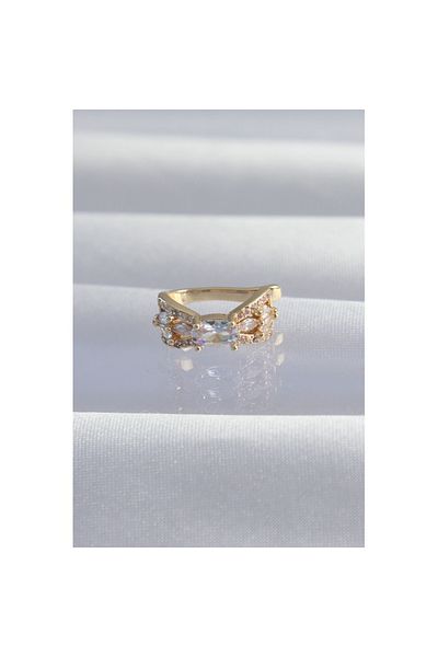 Skygo Brass Gold Color Zircon Stone Plated Earcuff Earrings - Tj-Bkp9337