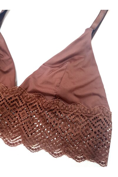 DEEP SECRET Καφέ Micro Lace Bralet Ds 200471 br