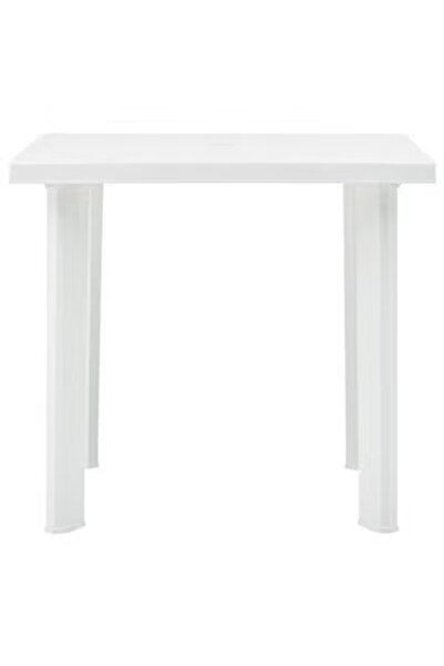 Concept Home Plastic Kitchen Table Sleek and Functional size 80 cm