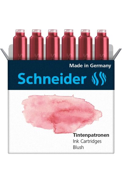 SCHNEIDER Dolma Kalem Kartuşu Pastel 6'lı Set Blush / 166136