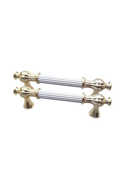 Getshopmini Mâner tavă epoxidică Model Clasa Placat cu aur alb GT1101