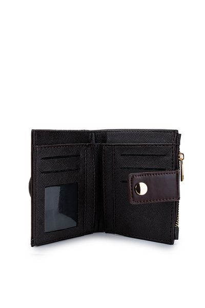 minebag Faux Leather Women's Wallet Bitter Brown Mn105