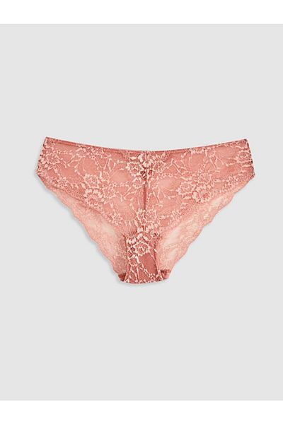 DEEP SECRET Grey-salmon Full Lace 2-Piece Panties Ds200201ku