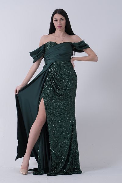 Feminist Emerald 9705321   Evening Dress - Detail and Detailed Description