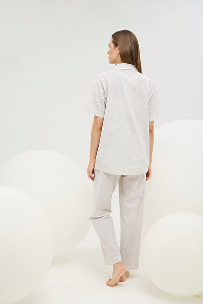 Sevim 16686 ЖІНОЧИЙ ПІЖАМНИЙ КОМПЛЕКТ З ГУДЗИКАМИ