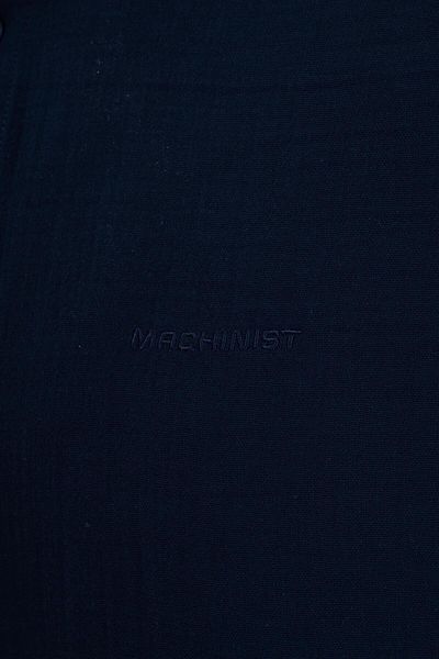 Machinist Men's Basic Cotton Navy Blue Shirt