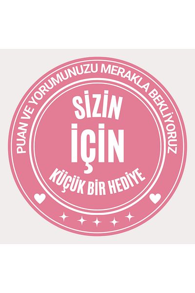 EcoNest 102 Pieces 5X5 cm a Small Gift for You Art Sticker Packaging Gift Product