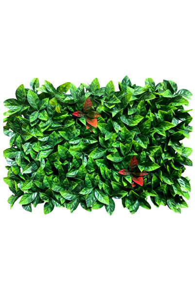 Sevenwoven Dekoratif Yapay Çiçek – 60*40 cm (Yeşil-Kırmızı)