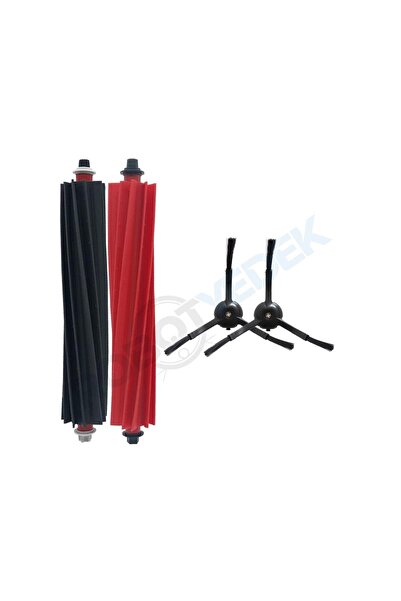 robotyedek Perie principală și perie laterală compatibile Roborock Q Revo Mas...