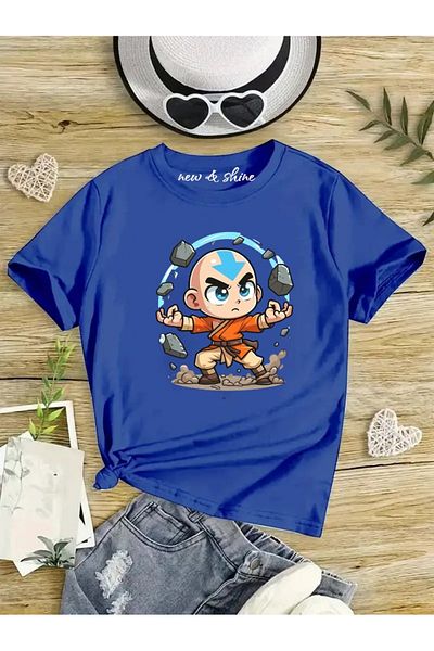 New Shine 1 tricou este un cadou pentru achiziții de 6 și mai sus în coș - Tricou pentru copii oversize cu imprimeu Avatar