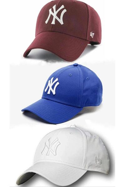 w white stars sports & wear Αθλητικό καπέλο Unisex - Σετ 3 τεμαχίων, Velcro Back, Ρυθμιζόμενο καπέλο