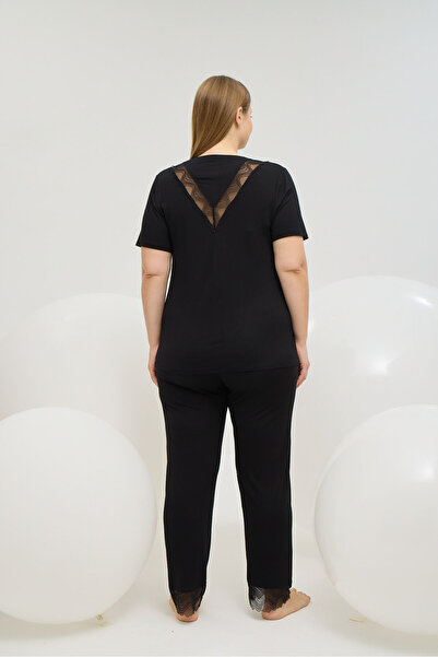 Sevim 16773 KADIN BIG SIZE PİJAMA TAKIM