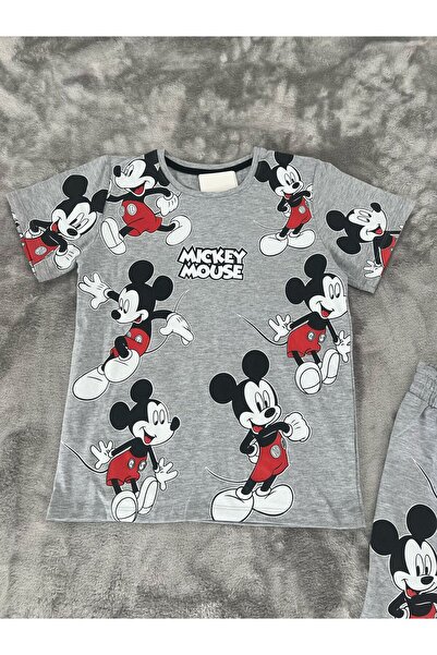 NEWKİDS 6-10 Years Old Character Printed Combed Cotton Boy's Suit