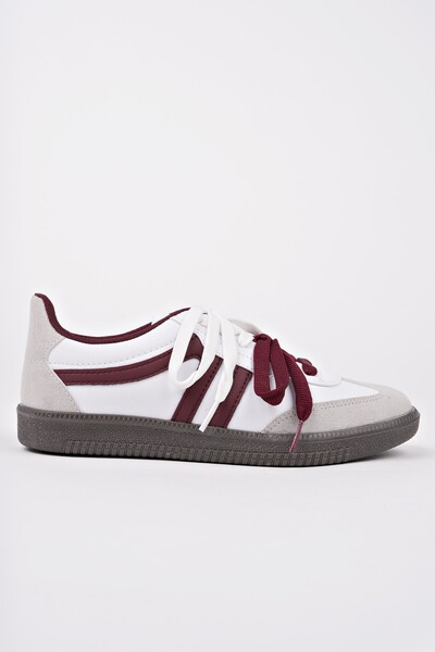 MUGGO Retro Çift Bağcıklı Günlük Kadın Sneaker Spor Ayakkabı