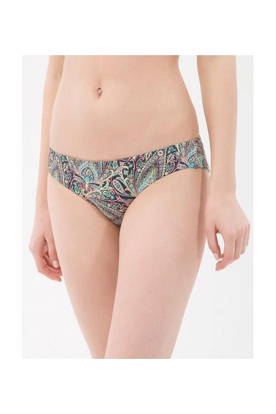 DEEP BEACH Shawl Patterned Colorful Lined Bikini Bottom Db200507ba