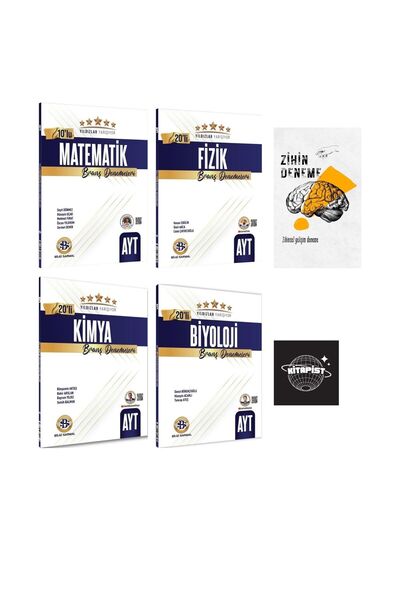 Bilgi Sarmal Yayınları BİLGİSARMAL AYT M-F-K-B YILDIZLAR YARIŞIYOR DENEME+ZİH...
