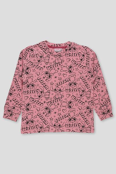 Irmak kids Girl's Patterned Interlock Pajama Set 100% Cotton