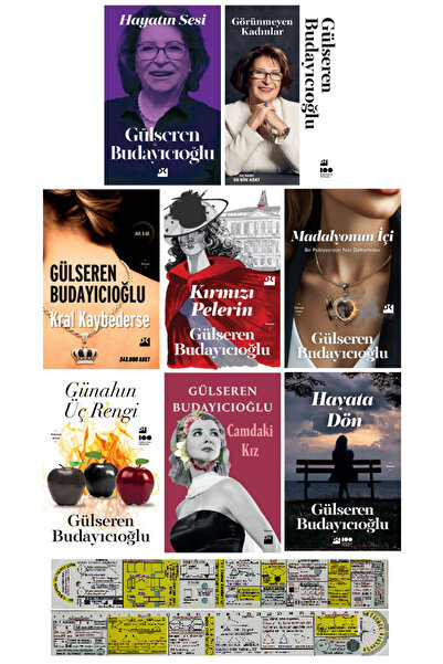 Doğan Kitap Gülseren Budayıcıoğlu 8 Kitap Set / Camdaki Kız - Kral Kaybederse - Kırmızı Pelerin