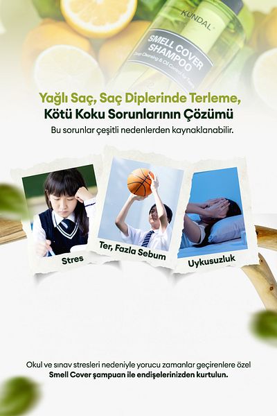 Kundal Sebum Balancing Care Shampoo for Teenagers 400ml Kundal Limebasil&Mandarin