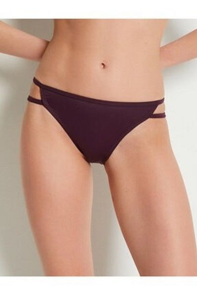 DEEP BEACH Purple Piping Detailed Bottom
