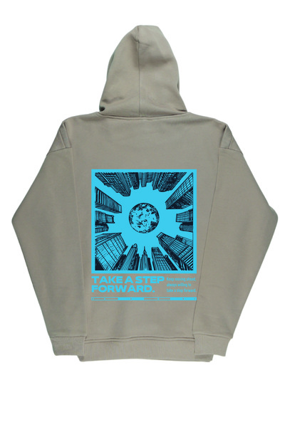 By Caspita Fashion Lenithra Napravite korak napred nazad Štampano Unisex Over...