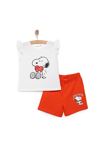Snoozebaby Snooze baby Snoopy Kız Atlet-Şort Kız Bebek