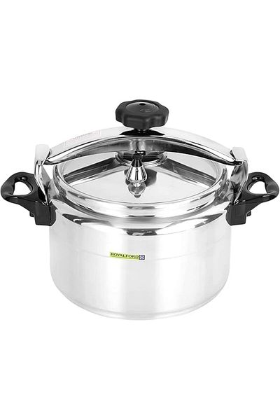 ROYALFORD Royalford 11.0 L Aluminum Pressure Cooker- RF11176