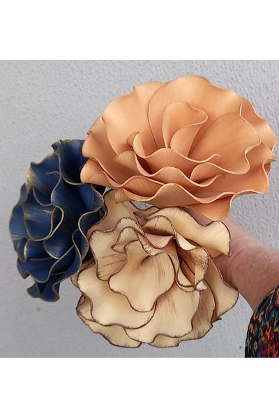 kutmen Dekoratif Lateks Bohça,valız Veya Vazo Çiçeğı Eva(YAPAY ÇİÇEK)