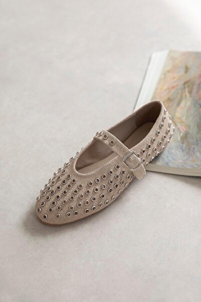 STRASWANS Sofia Γυναικείο Μπεζ Milk Detail