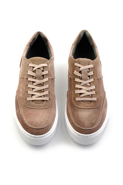 Bambi Ανδρικά παπούτσια casual Sand Leather E01034325002