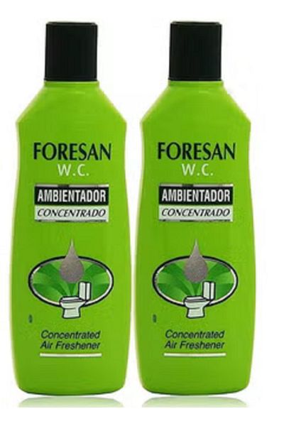 Foresan 2 pieces of WC Ambientador Concentrated Air Freshener 125ml