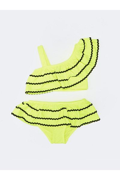 DEEP BEACH Water Detailed Girl's Bikini Set