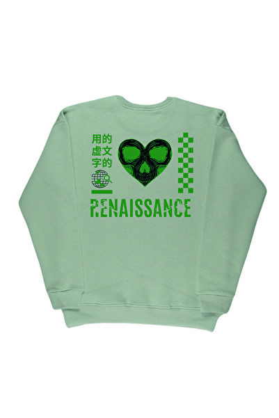 By Caspita Fashion Lenithra Renaissance Back Štampano Unisex Oversize kroj Si...
