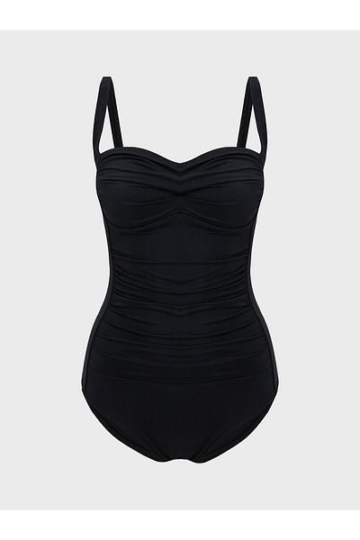 LC Waikiki Costum de baie pentru femei LCW DREAM cu tampoane cusute și detaliu cu șnur