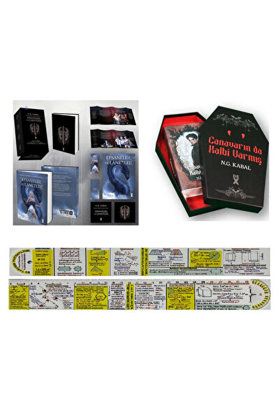 Dex Efsaneler ve Lanetler + Canavarın da Kalbi Varmış Ciltli Kutulu 2'li Set ...