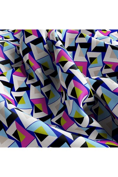 Levidor Геометричний візерунок Твідовий шарф