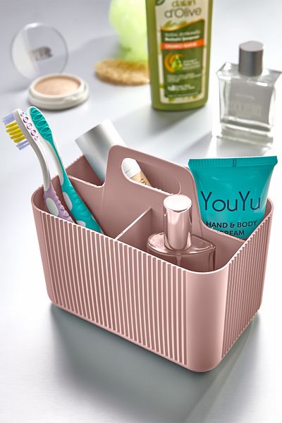 Fesya Home Οργανωτής μπάνιου - Ροζ