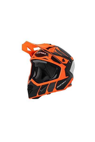 Acerbis X-Track 22-06 Kask Siyah Turuncu