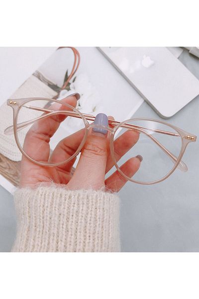 PURE BERRY Tr90 Slim Round Optical Fit Frame