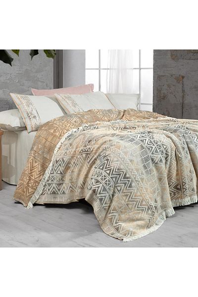 Sarev Raina Yellow Single 100% Cotton Yarn Dyed Pique Set