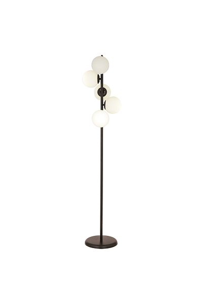 Apliqa Lampader HubRom, UZEL 3588-5L-BL 30x153 cm 5xE27-60W Negru