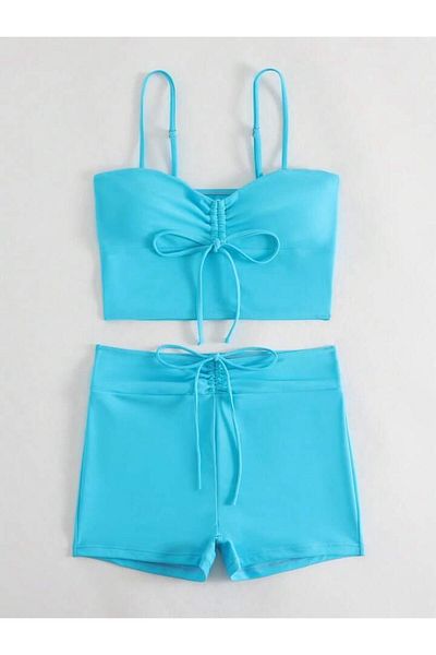 DEEP BEACH Σετ μπικίνι καλσόν DB 200802 ΙΕ