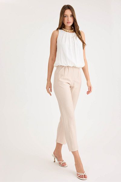 Vitrin High Waist Pleated Trousers