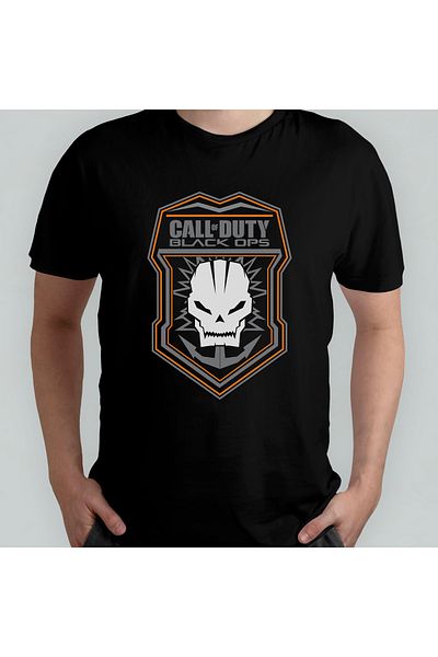 Pixxa Μπλουζάκι με λαιμόκοψη - 100% βαμβάκι / Call of Duty Black Ops Unisex Model 1