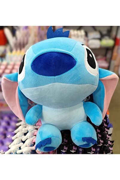 bundle island Stitch figür peluş oyuncak Orta Boy Mavi 30cm