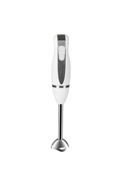 Hausberg Blender 4 in 1, Hausberg HB-7666AB, 2 viteze, motor cupru, lama din inox, 350W, Alb