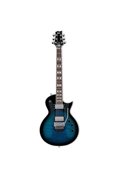 ESP LTD As-1fr Black Aqua Sunburst Alex Skolnick Signature Elektro Gitar