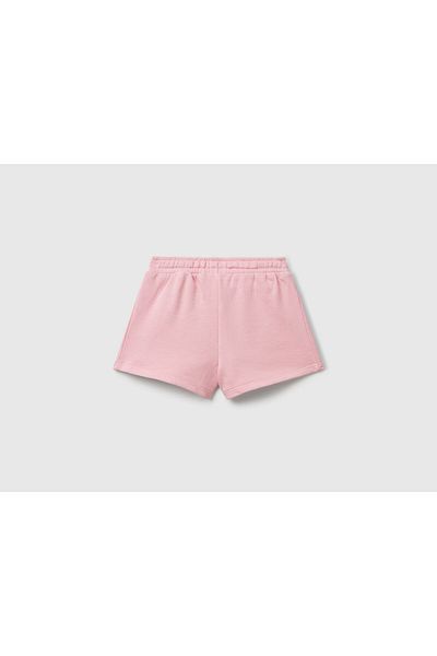 United Colors of Benetton Pantaloni scurți din bumbac pentru fete