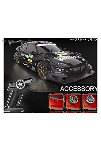Generic 1:16 Hızlı Drift Şarjlı BMW M4 GT3 Spor Araba 4x4 RC Uzaktan kumandalı Yarış Aracı 40 Km/s Hızında H