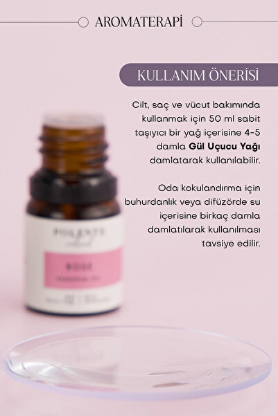 Polente Natural Gül Uçucu Yağı (2,5 ML)